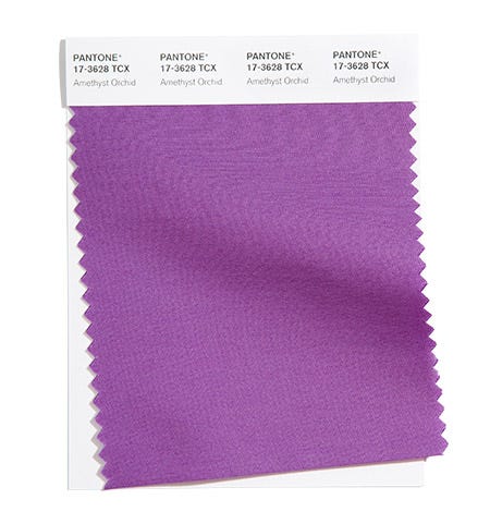 PANTONE 17-3628 Amethyst Orchid