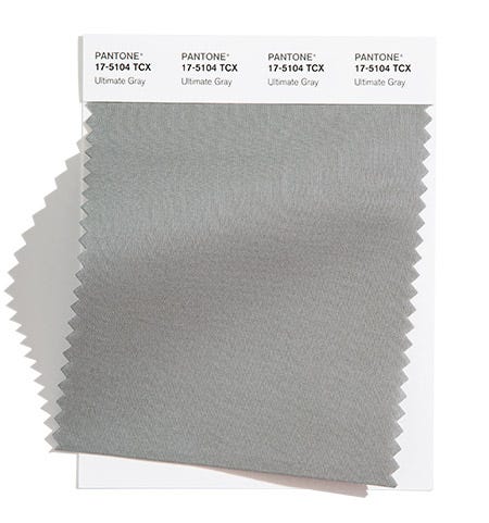 PANTONE 17-5104 Ultimate Gray