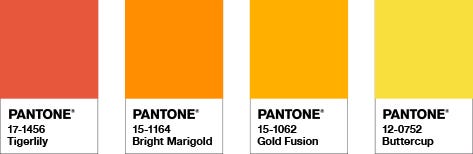 Pantone Colors of Vitality Palette