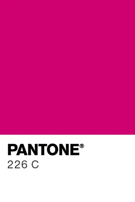 Pantone image of Brookes pink 226C