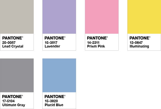 PANTONE® USA | Color Of The Year 2021: PANTONE 17-5104 Ultimate Gray +  PANTONE 13-0647 Illuminating