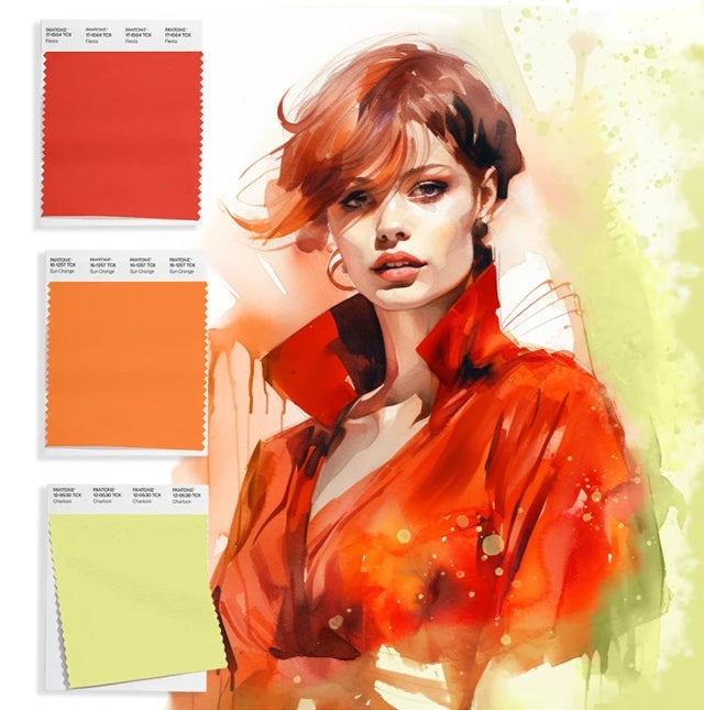 PANTONE® USA  Pantone® Fashion Colour Trend Report: London Fashion Week  Spring 2024