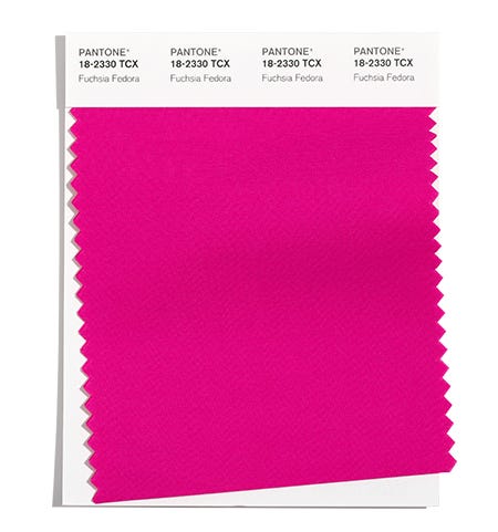 Pantone Cotton Swatch 18-2330 TCX