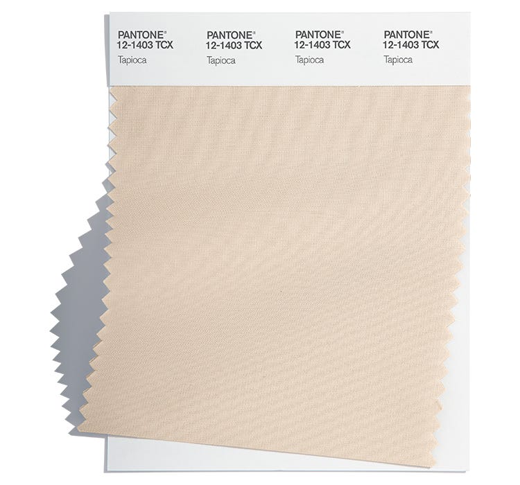 Pantone Cotton Swatch 12-1403 TCX