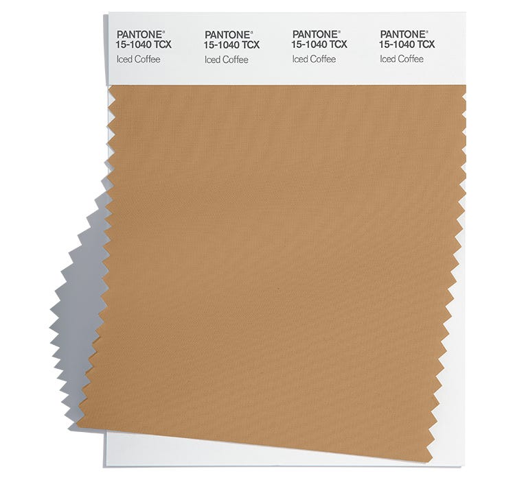 Pantone Cotton Swatch 15-1040 TCX