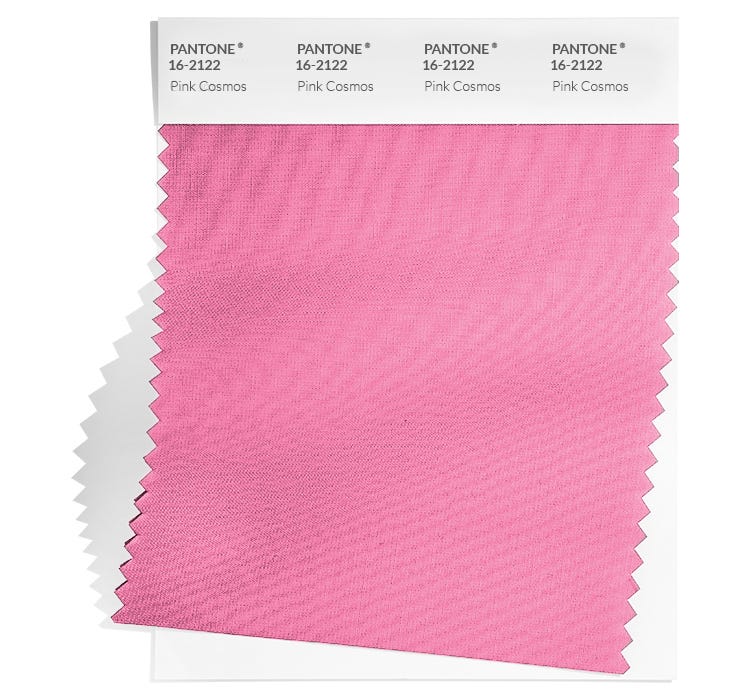 Pantone Cotton Swatch 16-2122 TCX