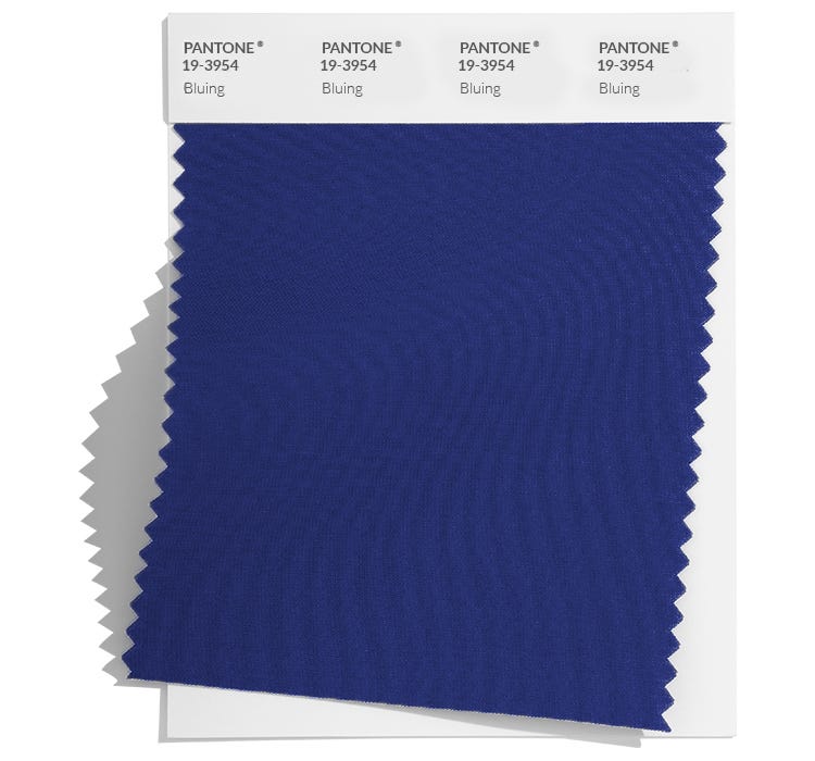 Pantone Cotton Swatch 19-3954 TCX