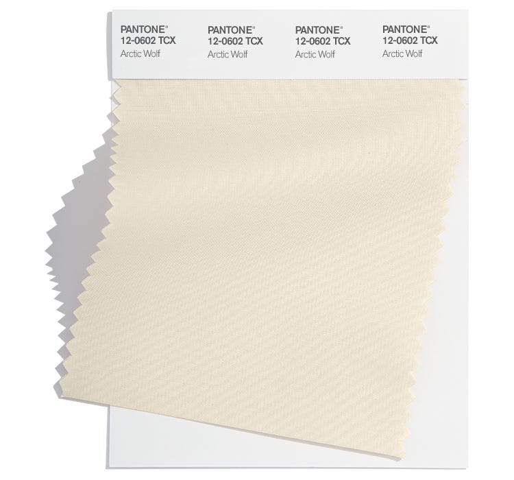 Pantone Cotton Swatch 12-0602 TCX