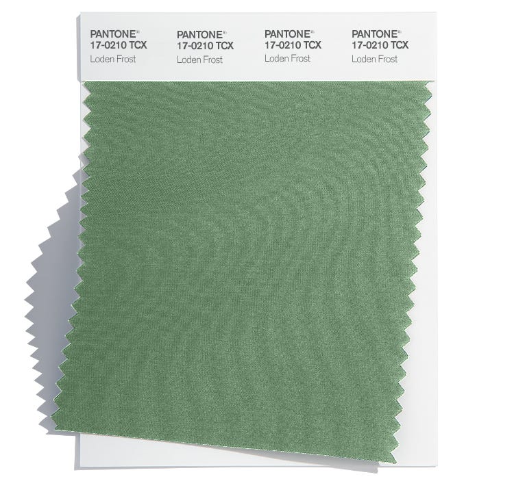 Pantone Cotton Swatch 17-0210 TCX