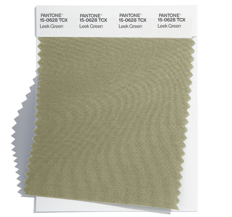 Pantone Cotton Swatch 15-0628 TCX