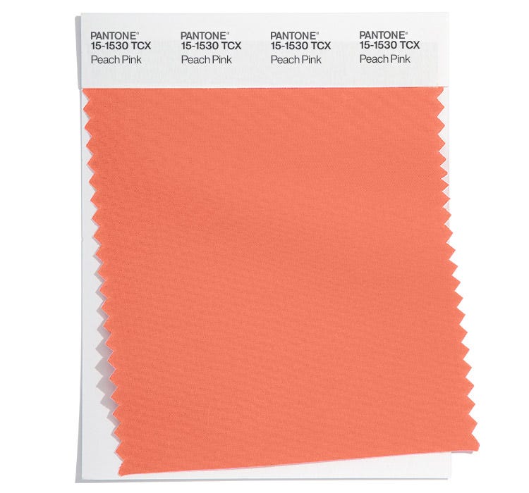 Pantone Cotton Swatch 15-1530 TCX