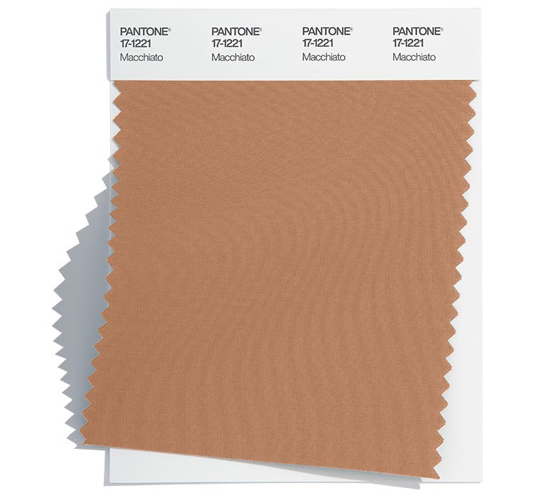 Pantone Cotton Swatch 17-1221 TCX