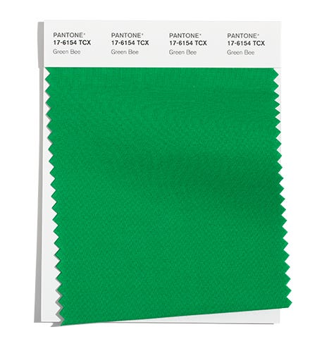 Pantone Cotton Swatch 17-6154 TCX