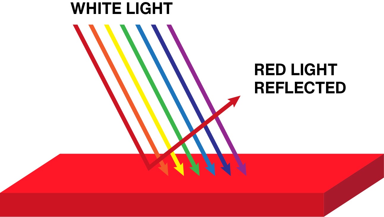 How do we see color pantone images